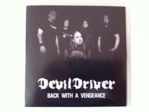 DEVILDRIVER - Back With a Vengeance cover 