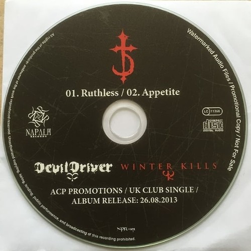DEVILDRIVER - Ruthless cover 