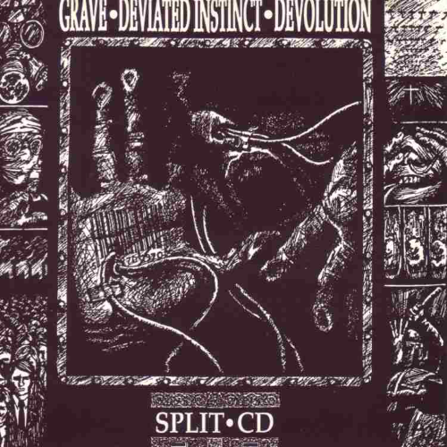 DEVOLUTION (1) - Grave / Deviated Instinct / Devolution cover 