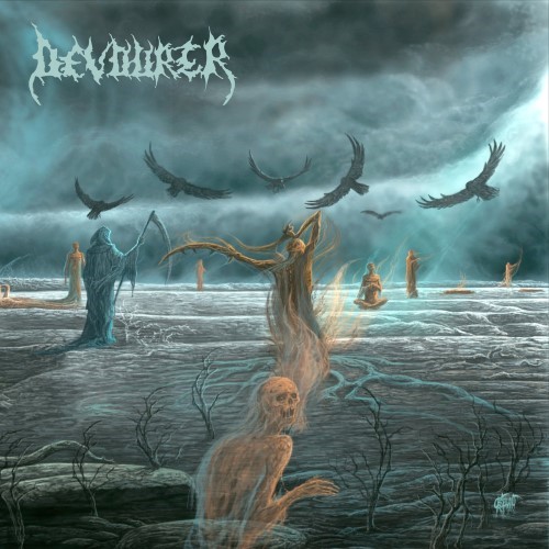 DEVOURER - Across the Empty Plains cover 