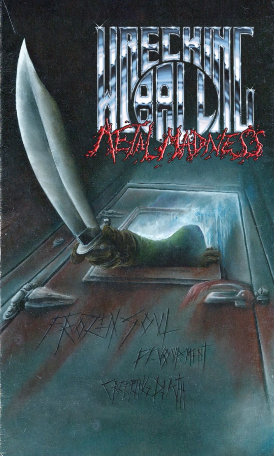 DEVOURMENT - Wrecking Ball Metal Madness cover 
