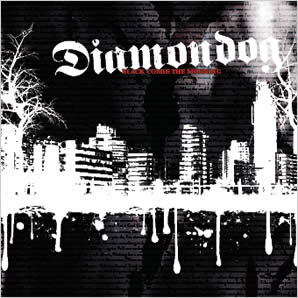 DIAMONDOG - Black Comes the Morning cover 