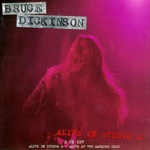 BRUCE DICKINSON - Alive in Studio A cover 