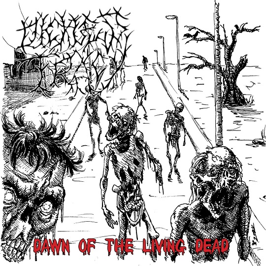 DICKLESS TRACY - Dawn of the Living Dead cover 