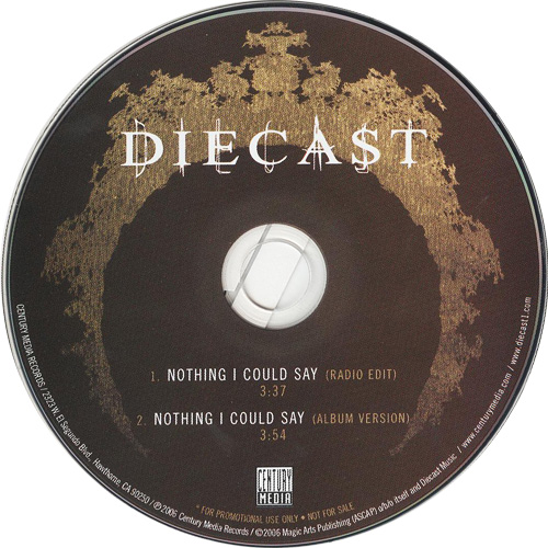 DIECAST - Nothing I Could Say cover 