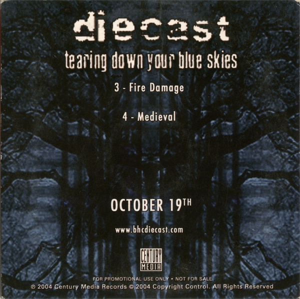 DIECAST - Revolver / Tearing Down Your Blue Skies Sampler cover 