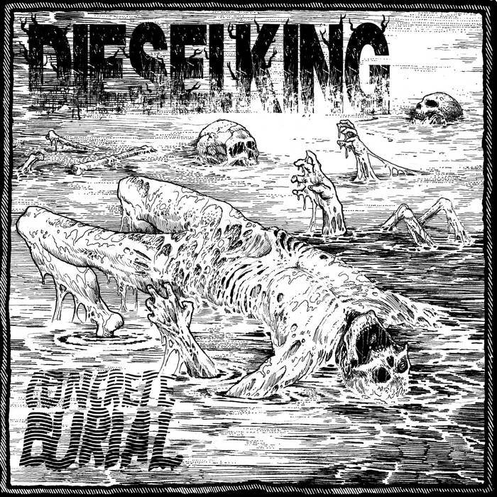 DIESEL KING - Concrete Burial cover 