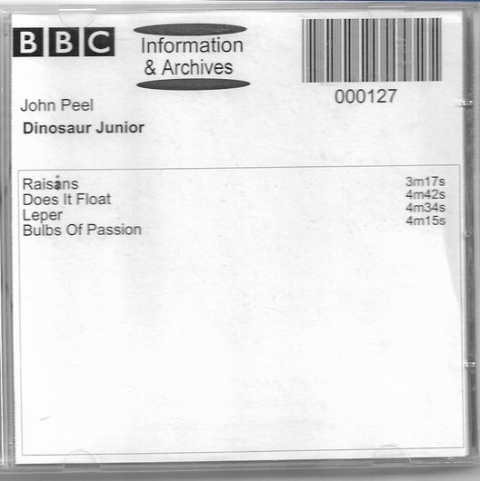 DINOSAUR JR. - John Peel cover 