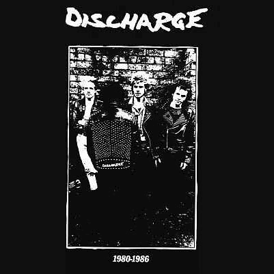 DISCHARGE - 1980-1986 cover 