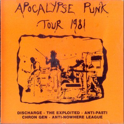 DISCHARGE - Apocalypse Punk Tour 1981 cover 