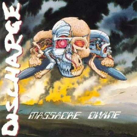 DISCHARGE - Massacre Divine cover 