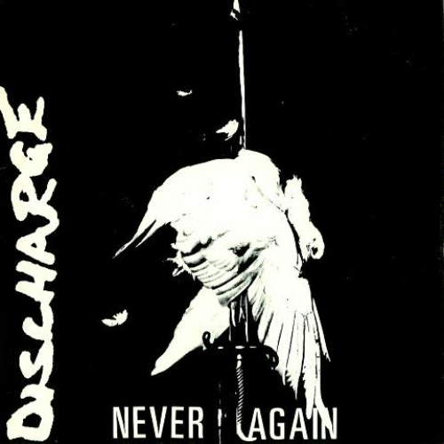 DISCHARGE - Never Again cover 