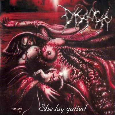 DISGORGE - She Lay Gutted cover 