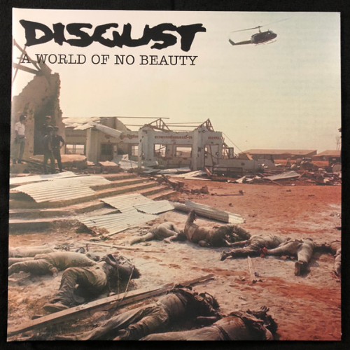 DISGUST - A World Of No Beauty + Thrown Into Oblivion cover 