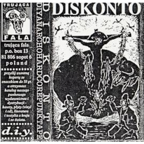 DISKONTO - DIYAnarchoHardcorePunkTape cover 