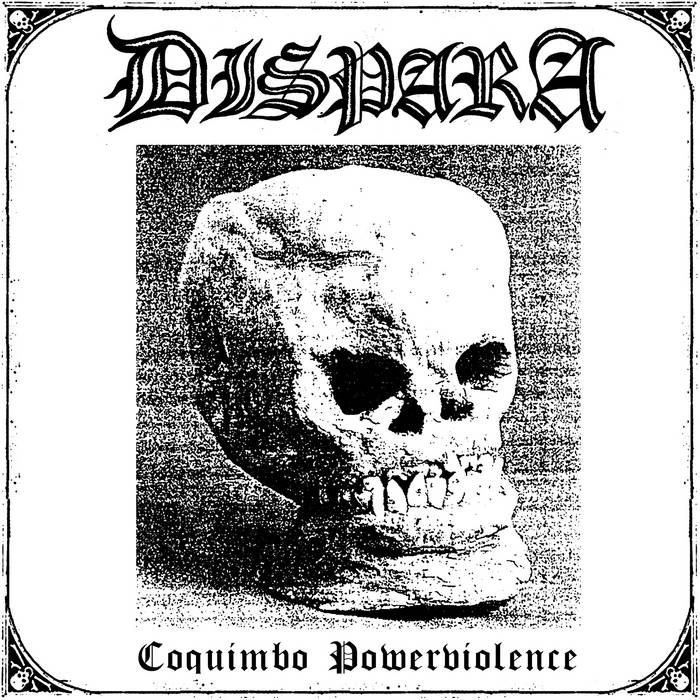 DISPARA - Costa Oeste Powerviolence cover 
