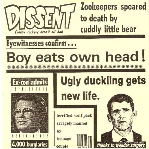 DISSENT (SD) - Boy Eats Own Head! cover 