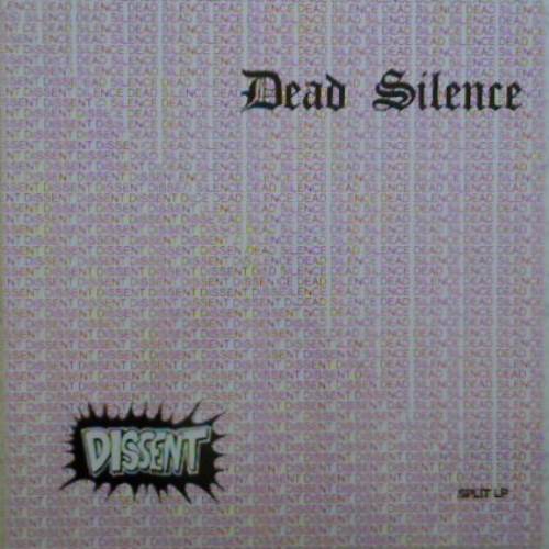 DISSENT (SD) - Dead Silence / Dissent - Split LP cover 