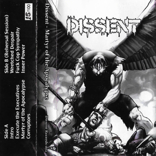 DISSENT (TX) - Martyr Of The Apocalypse cover 