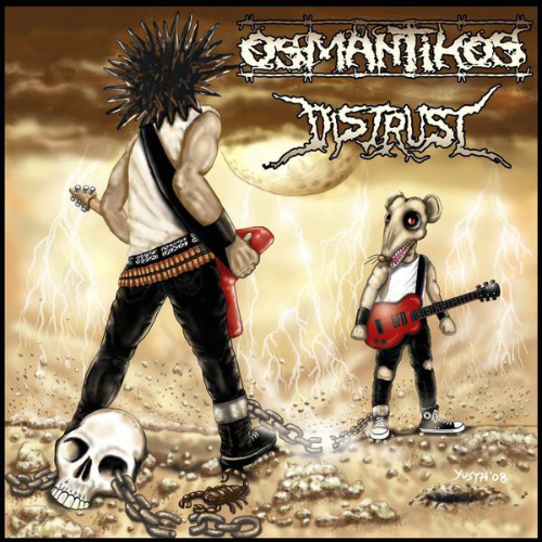 DISTRUST - Osmantikos / Distrust cover 