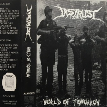 DISTRUST - World Of Tomorrow cover 