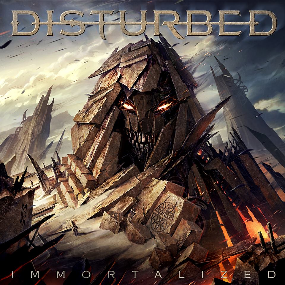 DISTURBED - Immortalized cover 