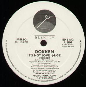 DOKKEN - It's Not Love cover 
