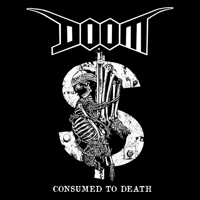 DOOM - Consumed To Death EP / US 2012 Tour EP cover 
