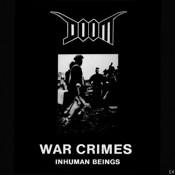 DOOM - War Crimes (Inhuman Beings) cover 