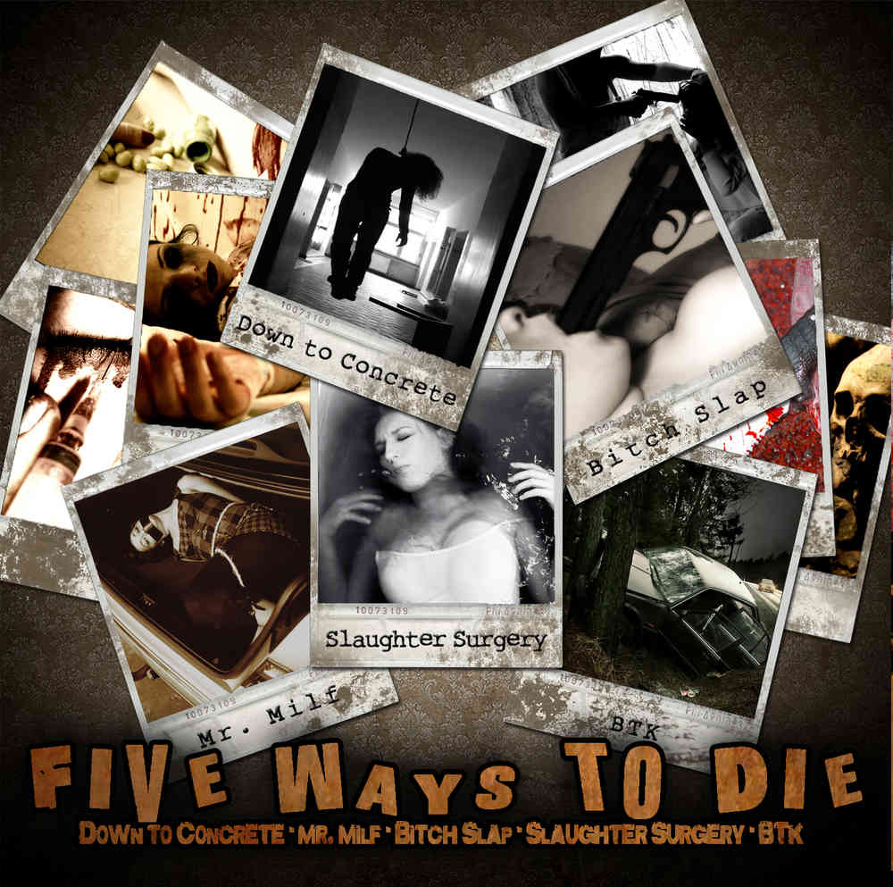 DOWN TO CONCRETE - Five Ways To Die cover 