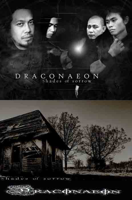 DRACONAEON - Shades of Sorrow cover 