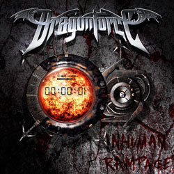 DRAGONFORCE - Inhuman Rampage cover 