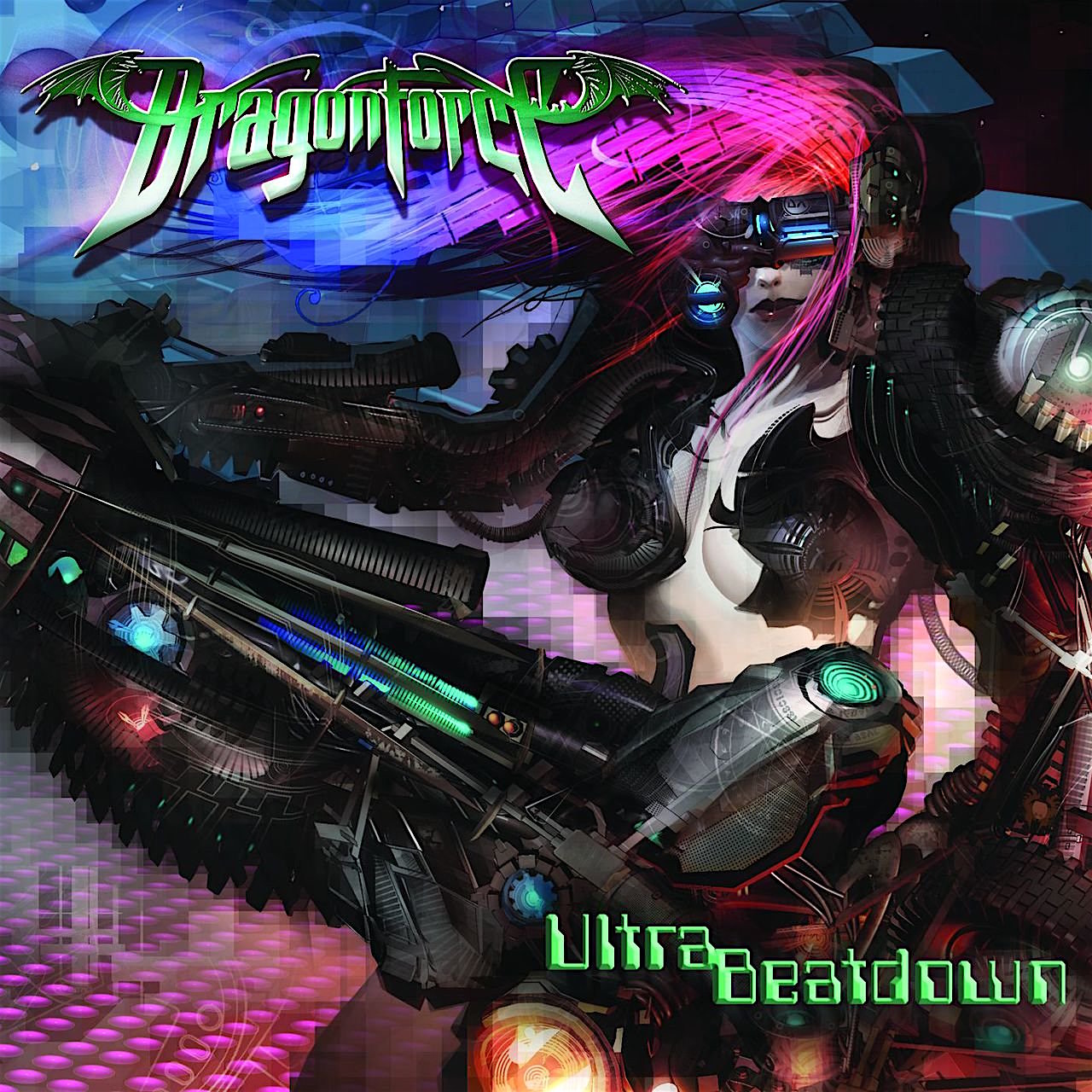 DRAGONFORCE - Ultra Beatdown cover 