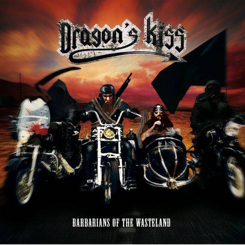 DRAGON’S KISS - Barbarians of the Wasteland cover 