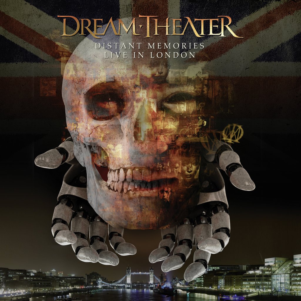 DREAM THEATER - Distant Memories: Live in London cover 