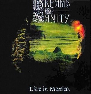 DREAMS OF SANITY - Live in Mexico '99 cover 