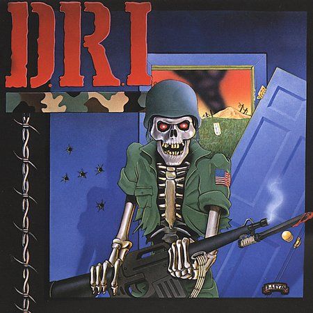 D.R.I. - Dirty Rotten LP cover 