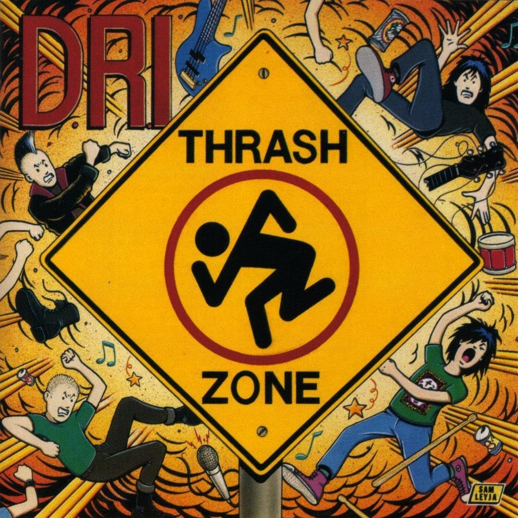 D.R.I. - Thrash Zone cover 