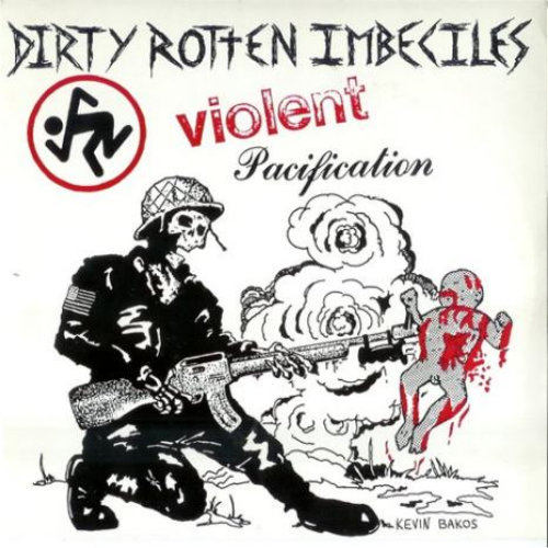 D.R.I. - Violent Pacification cover 