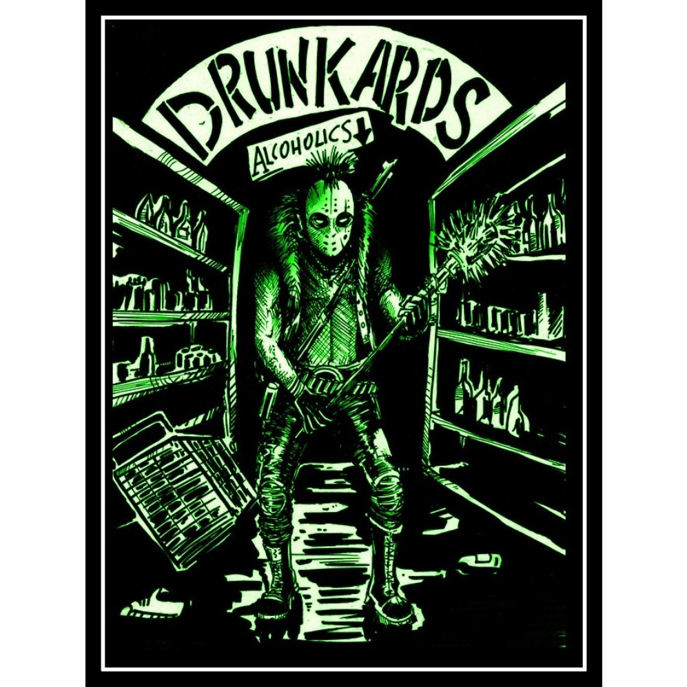 DRUNKARDS (PIE) - Post Nuclear Drunk Warriors cover 