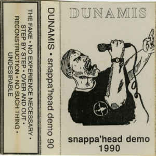 DUNAMIS - Snappa'head Demo 1990 cover 