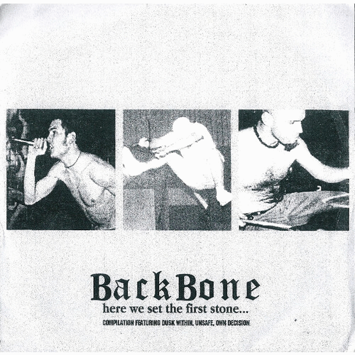 DUSK WITHIN - Back Bone cover 