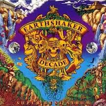 EARTHSHAKER - Decade - Super Best Album cover 