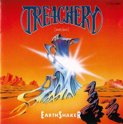EARTHSHAKER - Treachery cover 