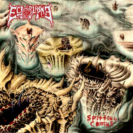 ECTOPLASMA - Spitting Coffins cover 