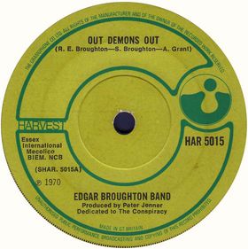 EDGAR BROUGHTON BAND - Out Demons Out / Momma's Rewards (Keep The Freaks A-Rollin') cover 