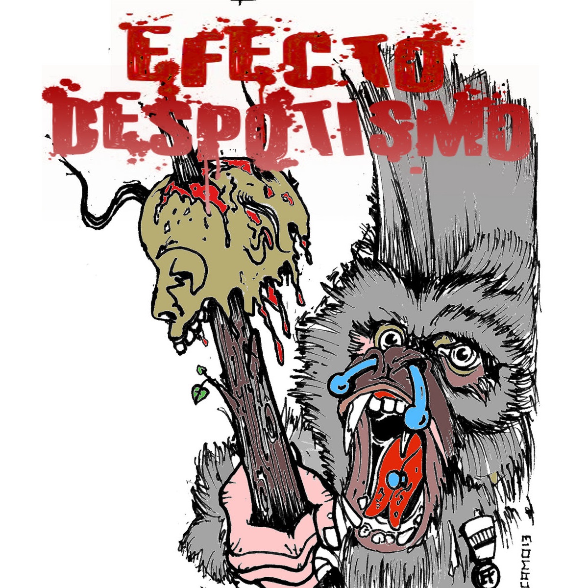 EFECTO DESPOTISMO - Demo 2012 cover 