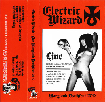 ELECTRIC WIZARD - Live Maryland Deathfest 2012 cover 