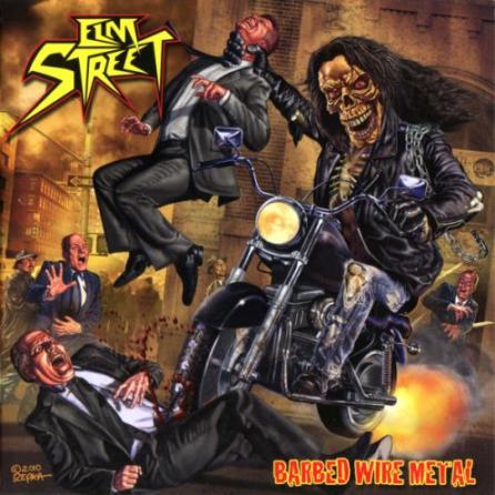 ELM STREET - Barbed Wire Metal cover 