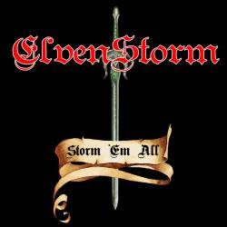 ELVENSTORM - Storm 'Em All cover 